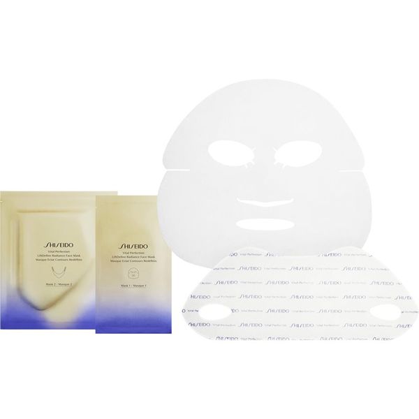 Shiseido Shiseido Vital Perfection Liftdefine Radiance Face Mask luksuzna učvršćujuća maska za lice za žene 6x2 kom
