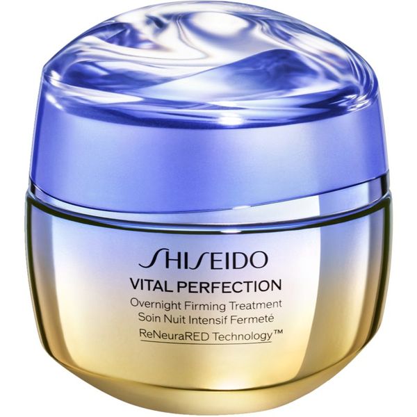 Shiseido Shiseido Vital Perfection Overnight Firming Advanced Treatment noćna krema za lifting i učvršćivanje 50 ml