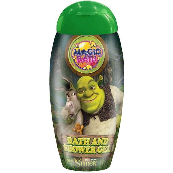 Shrek Shrek Magic Bath Bath & Shower Gel gel za tuširanje za djecu 200 ml