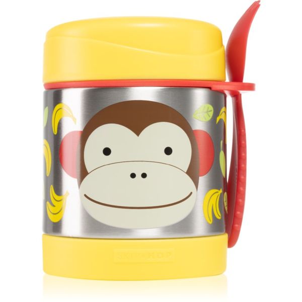 Skip Hop Skip Hop Zoo Monkey termosica sa žličicom 12m+ 325 ml