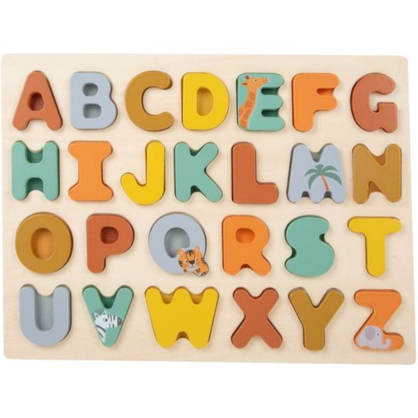 Small foot by Legler Small foot by Legler Safari aktivna umetaljka Alphabet 1 kom