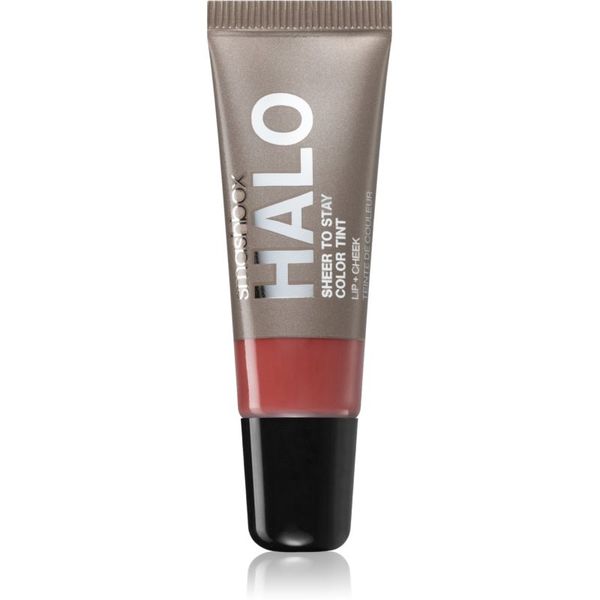 Smashbox Smashbox Halo Sheer To Stay Color Tints tekuće rumenilo i sjajilo za usne nijansa Mai Tai 10 ml