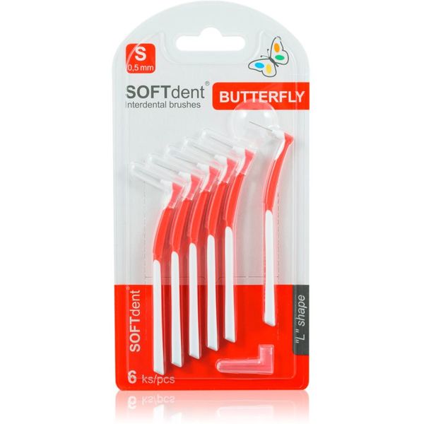 SOFTdent SOFTdent Butterfly S međuzubna četkica 0,5 mm 6 kom