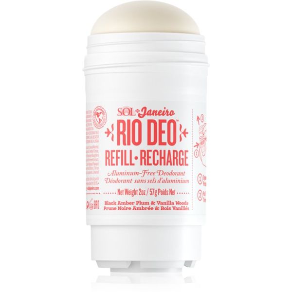 Sol de Janeiro Sol de Janeiro Rio Deo ’40 čvrsti dezodorans bez aluminijskih soli zamjensko punjenje 57 g