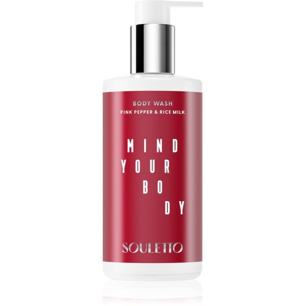 Souletto Souletto Pink Pepper & Rice Milk Body Wash relaksirajući gel za tuširanje 300 ml