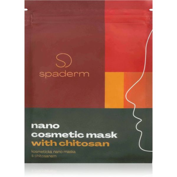 Spaderm Spaderm Nano Cosmetic Mask with Chitosan maska za pomlađivanje 1 kom