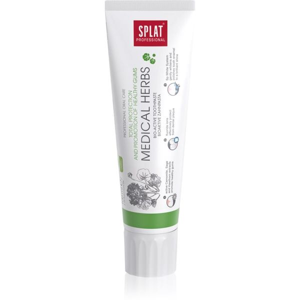 Splat Splat Professional Medical Herbs bioaktivna pasta za zube za zaštitu zuba i desni 100 g