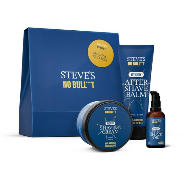 Steve's Steve's No Bull***t Shaving Trio poklon set (za brijanje)