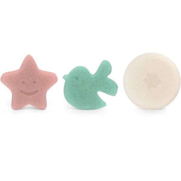 Suavinex Suavinex Baby Konjac Sponge Set konjac spužva za djecu 3 kom