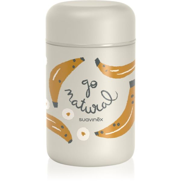 Suavinex Suavinex Go Natural Food Flask termosica 0 m+ Bananas 400 ml