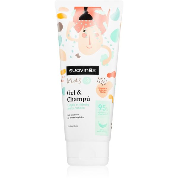 Suavinex Suavinex Kids Gel & Shampoo dječji šampon 2 u 1 3 y+ 200 ml