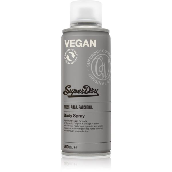 Superdry Superdry Moss. Aqua. Patchouli. sprej za tijelo za muškarce 200 ml