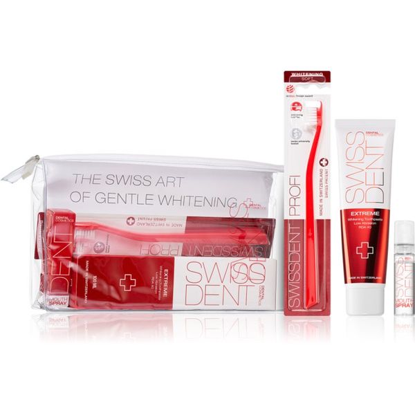 Swissdent Swissdent Extreme Promo Kit set njege za zube (za nježno izbjeljivanje i zaštitu cakline)