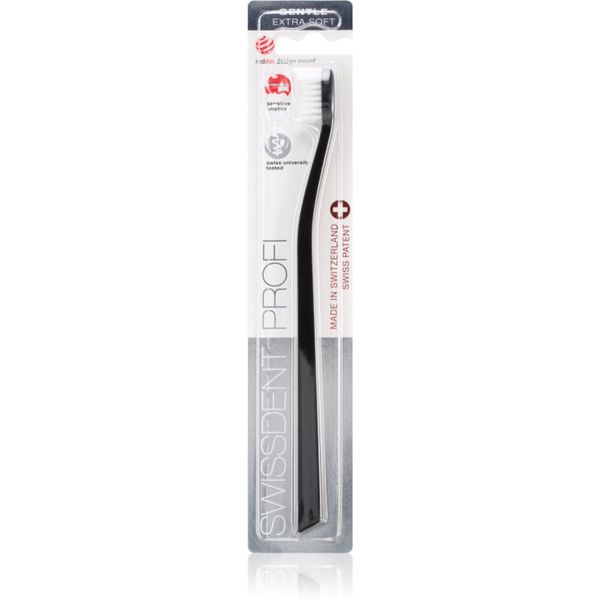 Swissdent Swissdent Profi Gentle četkica za zube extra soft Black 1 kom
