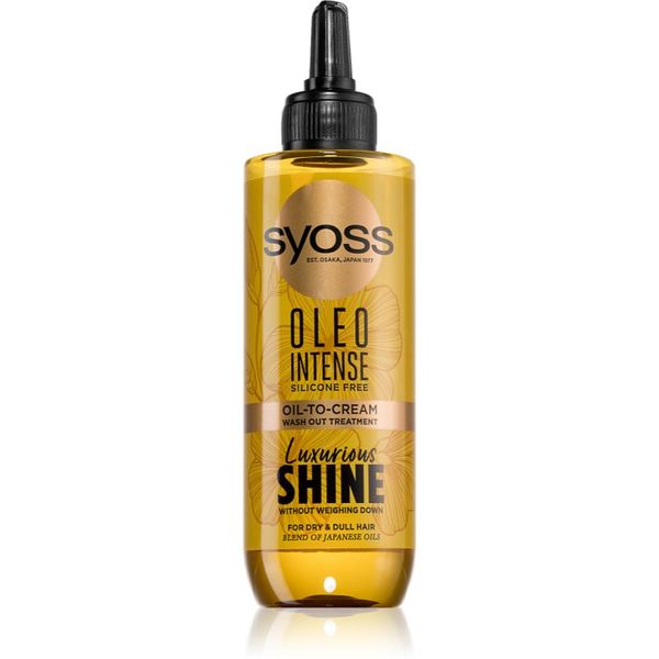 Syoss Syoss Oleo Intense uljna krema za sjajnu i mekanu kosu 200 ml