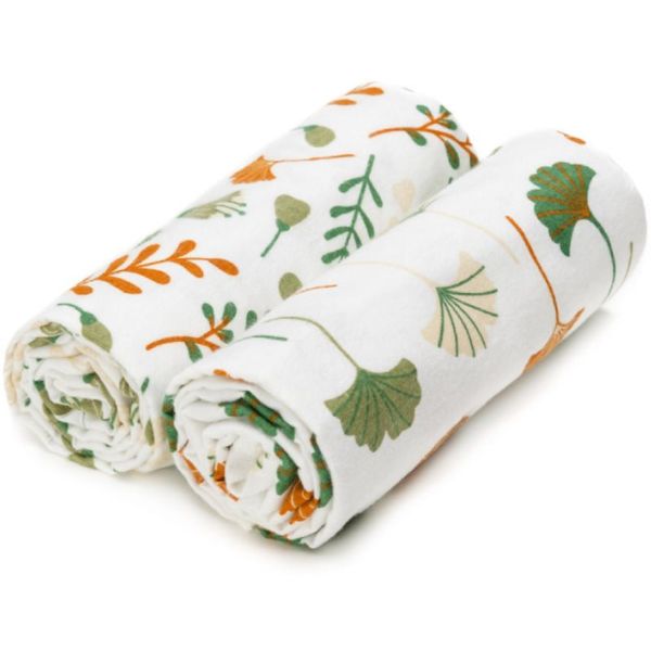 T-Tomi T-TOMI Cloth Towels Ginkgo ručnik Ginkgo 80x100 cm 2 kom