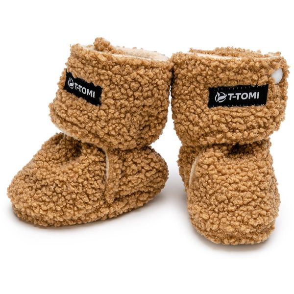 T-Tomi T-TOMI TEDDY Booties Brown dječja obuća 0-3 months 1 kom