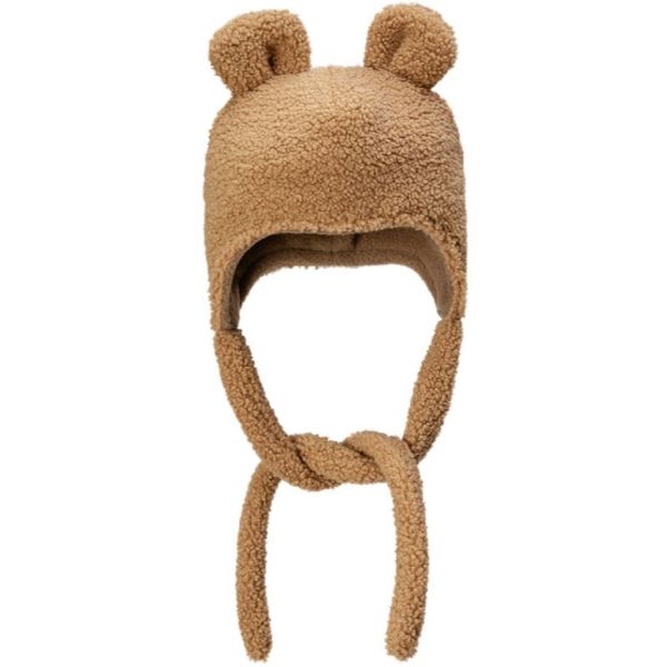 T-Tomi T-TOMI TEDDY Cap Brown šilterica 9-12 months (44-48 cm) 1 kom