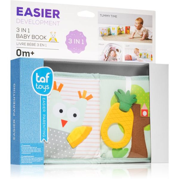 Taf Toys Taf Toys Book edukativna knjiga kontrastnih boja za djecu od rođenja 1 kom