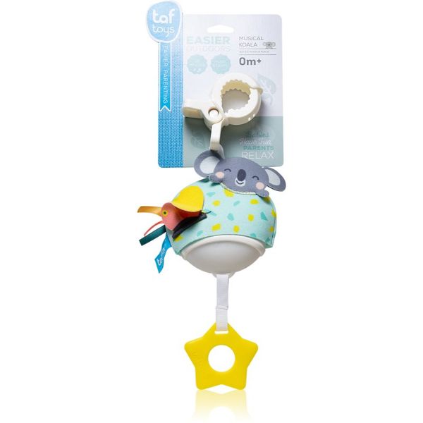 Taf Toys Taf Toys Musical Koala viseća igračka kontrastnih boja s melodijom 1 kom