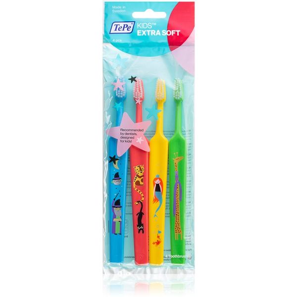 TePe TePe Kids Extra Soft četkice za zube extra soft za djecu 4 kom