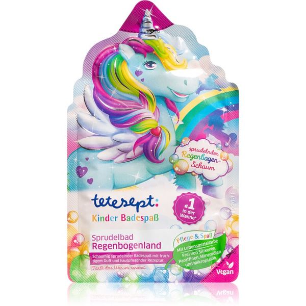 Tetesept Tetesept Bath Rainbow world pjena za kupku za djecu 40 g