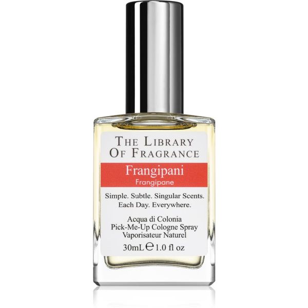 The Library of Fragrance The Library of Fragrance Frangipani kolonjska voda za žene 30 ml