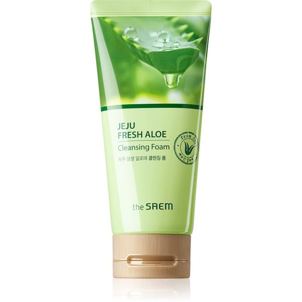 The Saem The Saem Jeju Fresh Aloe 92% nježna pjena za čišćenje 150 g