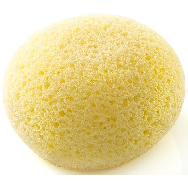 Thermobaby Thermobaby Washcloth prirodna morska spužva za kupanje Yellow 1 kom