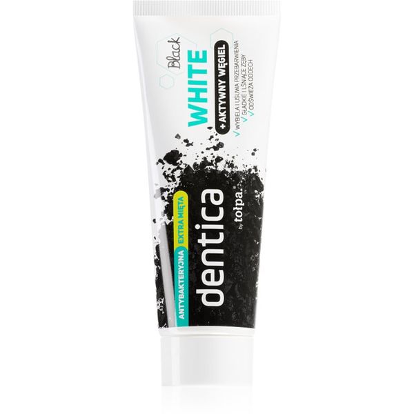 Tołpa Tołpa Dentica Black White pasta za izbjeljivanje s aktivnim ugljenom 75 ml