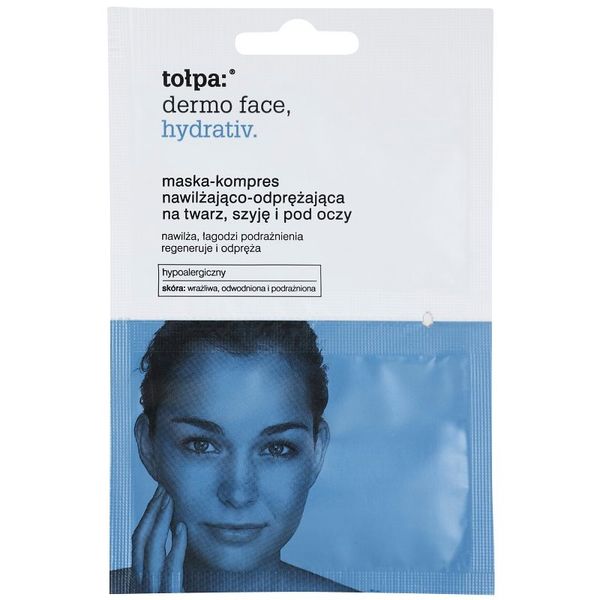 Tołpa Tołpa Dermo Face Hydrativ intenzivna hidratantna maska za lice i područje oko očiju 2 x 6 ml