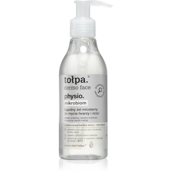 Tołpa Tołpa Dermo Face Physio Mikrobiom micelarni gel za čišćenje 195 ml