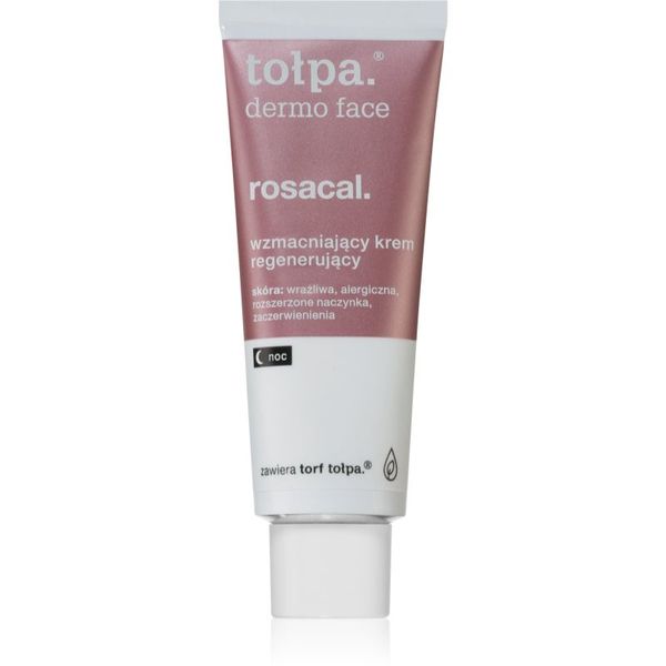 Tołpa Tołpa Dermo Face Rosacal noćna krema za regeneraciju za osjetljivo lice sklono crvenilu 40 ml