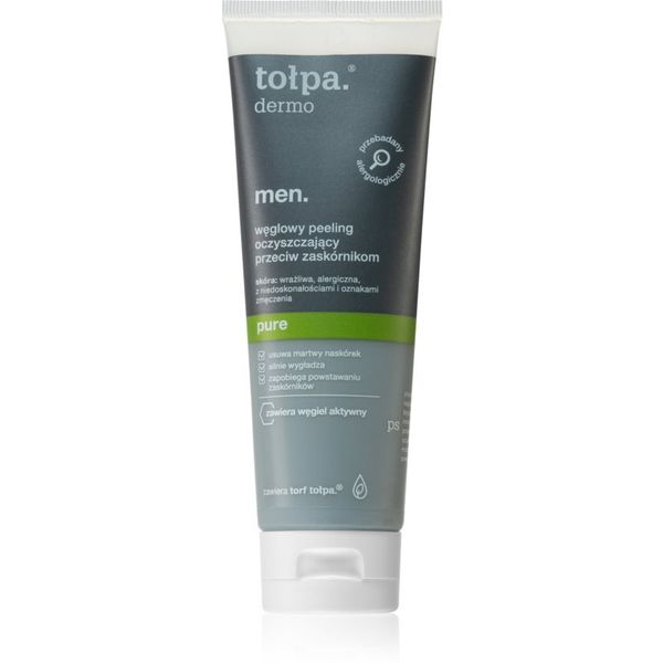 Tołpa Tołpa Dermo Men Pure piling za čišćenje protiv mitesera 100 ml
