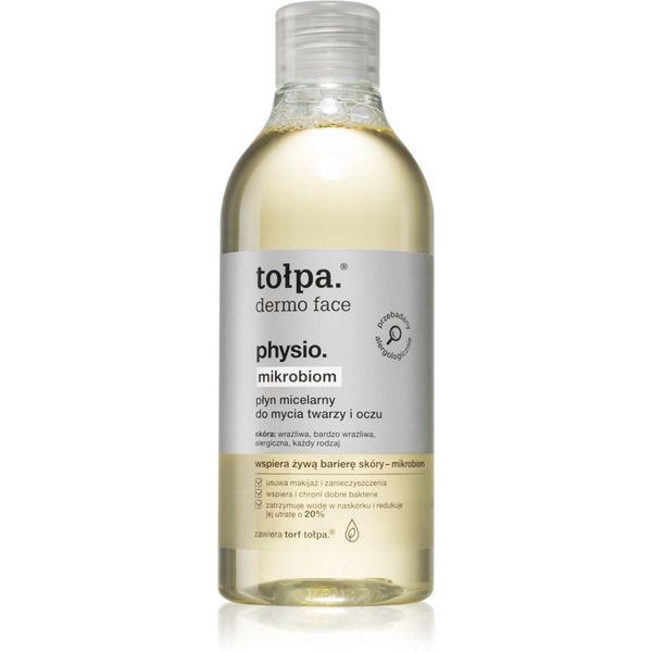 Tołpa Tołpa Physio Mikrobiom micelarna voda za čišćenje za lice i oči 400 ml