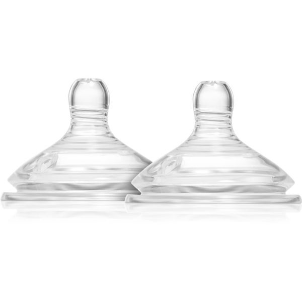 Tommee Tippee Tommee Tippee Closer To Nature Anti-colic Teat sisač za bočicu Medium Flow 3 m+ 2 kom