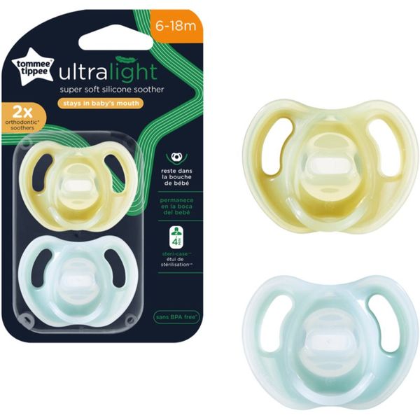 Tommee Tippee Tommee Tippee Closer To Nature Ultra-light 6-18 m duda 2 kom