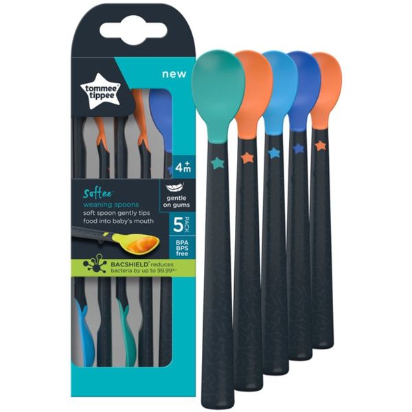 Tommee Tippee Tommee Tippee Softee žličica 4m+ 5 kom