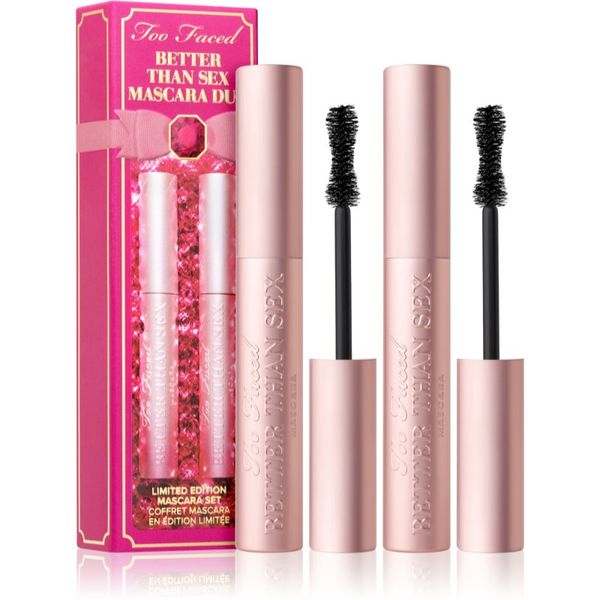 Too Faced Too Faced Better Than Sex Mascara Duo poklon set Black (za oči)