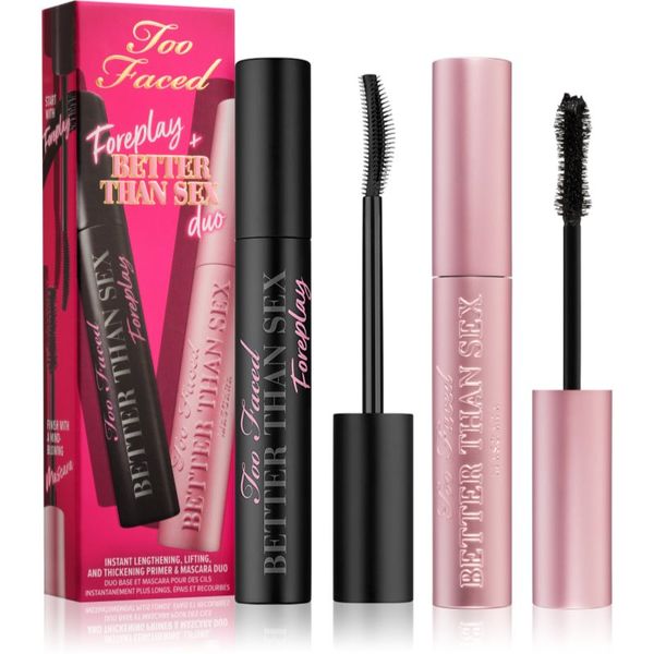Too Faced Too Faced Foreplay + Better Than Sex Duo poklon set (za oči)