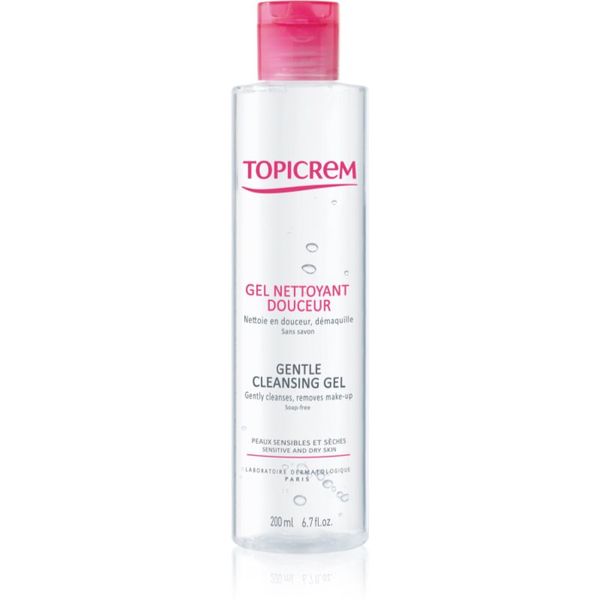 Topicrem Topicrem UH BODY Gentle Cleansing Gel nježni gel za kupanje za lice, tijelo i kosu 200 ml