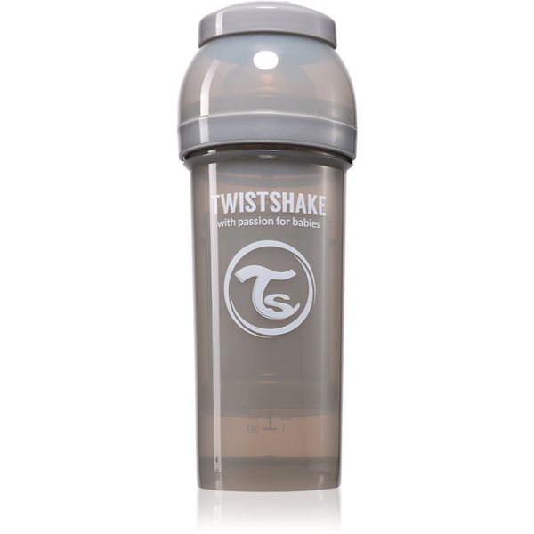 Twistshake Twistshake Anti-Colic bočica za bebe Pastel Grey 260 ml