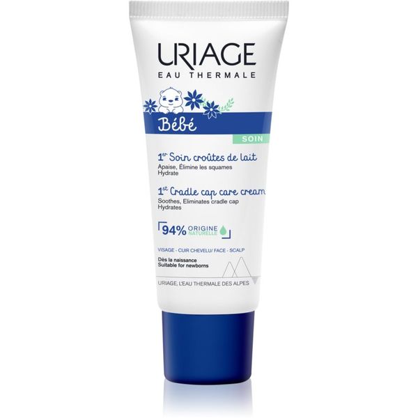 Uriage Uriage Bébé 1st Cradle Cap Care Cream umirujuća krema 40 ml