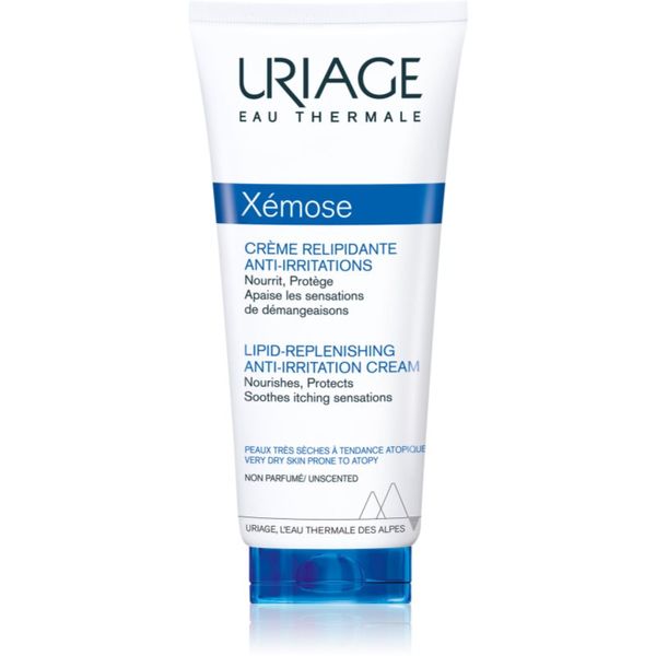 Uriage Uriage Xémose Lipid-Replenishing Anti-Irritation Cream umirujuća krema koja koži vraća lipide za vrlo suhu, osjetljivu i atopičnu kožu 200 ml