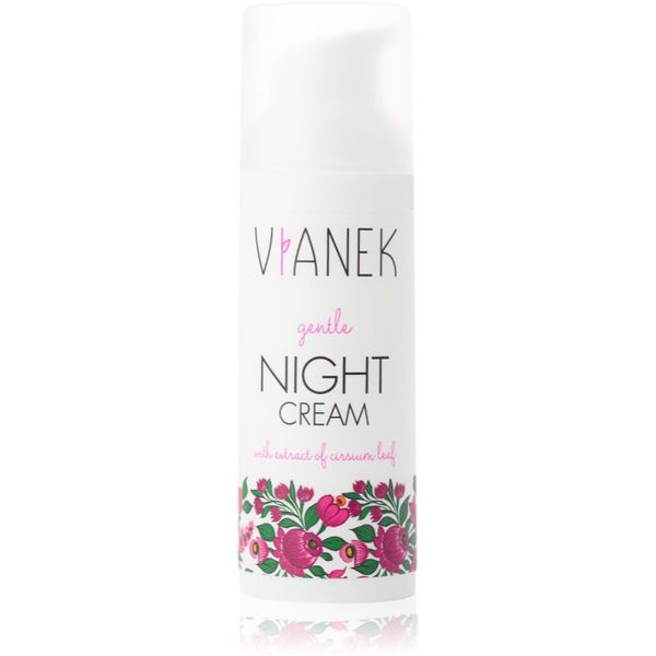 Vianek Vianek Gentle hidratantna noćna krema za osjetljivo lice sklono alergijama 50 ml