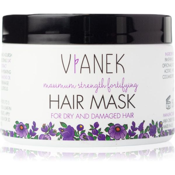 Vianek Vianek Maximum Strenght Fortifying maska za učvršćivanje za suhu i oštećenu kosu 150 ml
