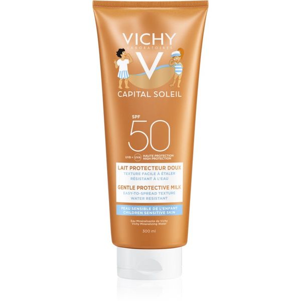 Vichy Vichy Capital Soleil Gentle Milk zaštitno mlijeko za dječje lice i tijelo SPF 50 300 ml