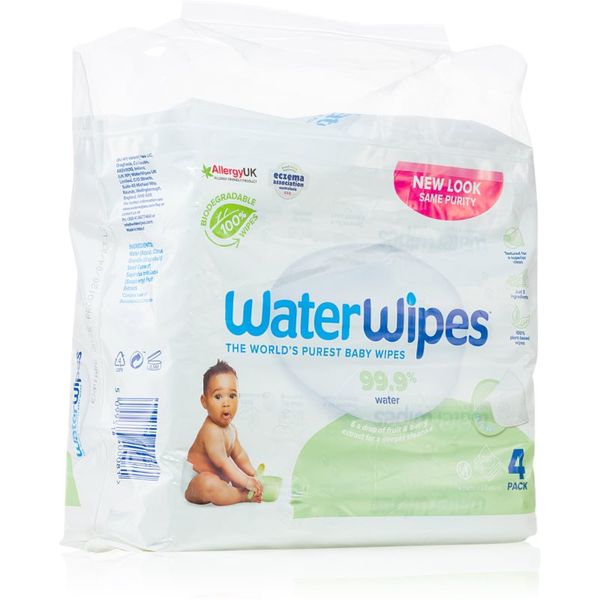 Water Wipes Water Wipes Baby Wipes Soapberry 4 Pack dječje nježne vlažne maramice 4x60 kom
