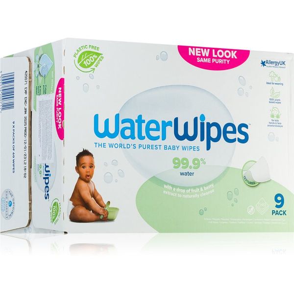 Water Wipes Water Wipes Baby Wipes Sopaberry 9 Pack dječje nježne vlažne maramice 9x60 kom