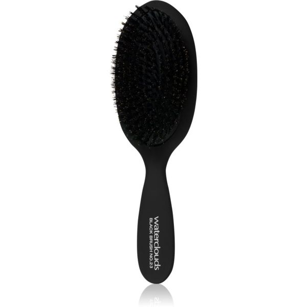 Waterclouds Waterclouds Black Brush Äkta Oval četka za kosu 1 kom